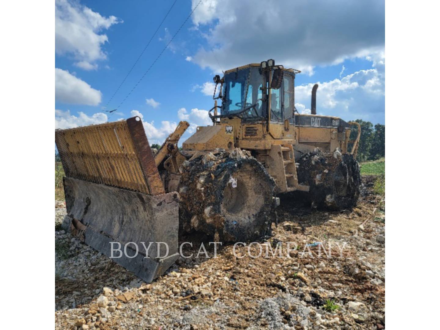 2000 Caterpillar 816F Compactor