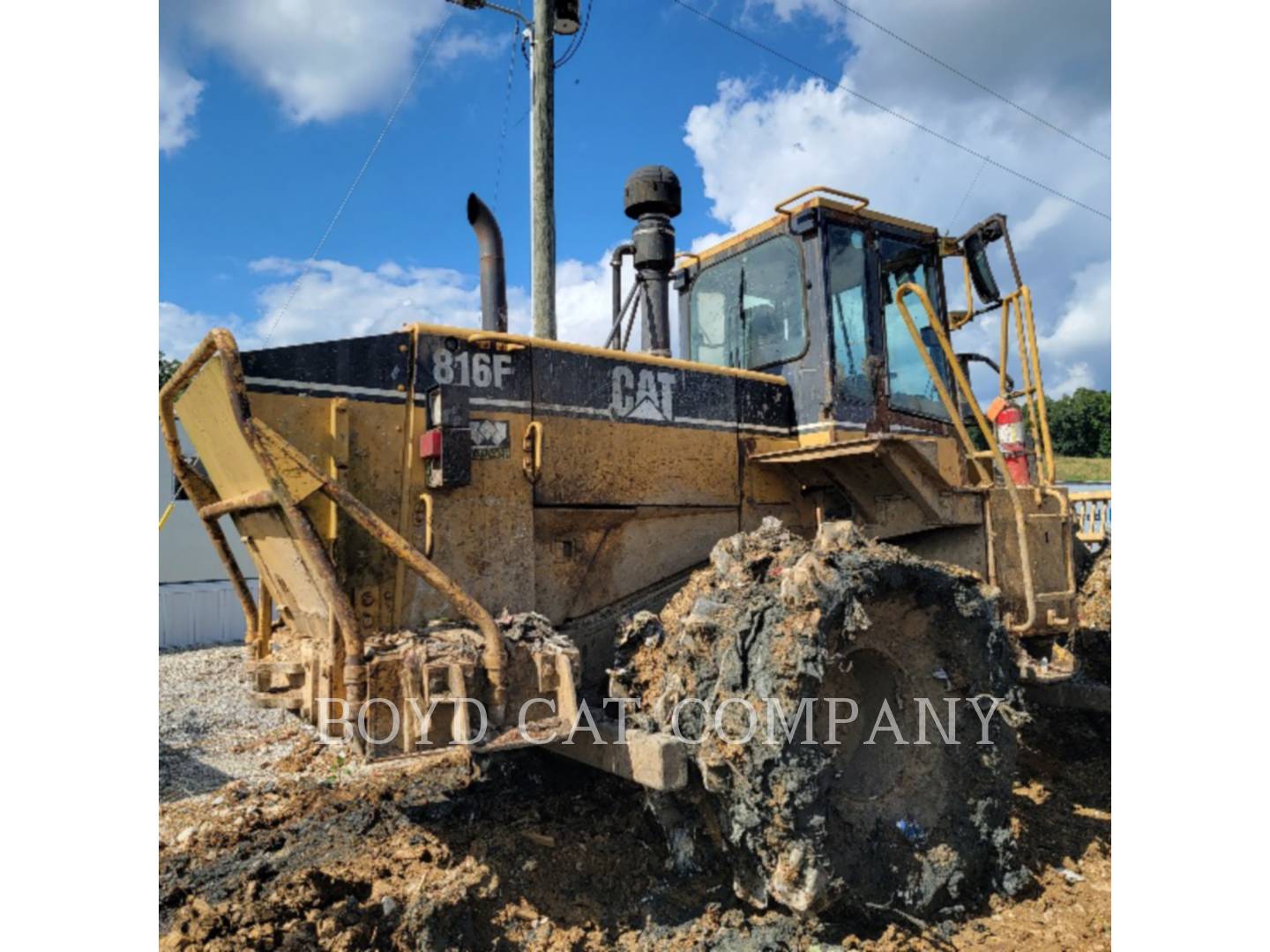 2000 Caterpillar 816F Compactor