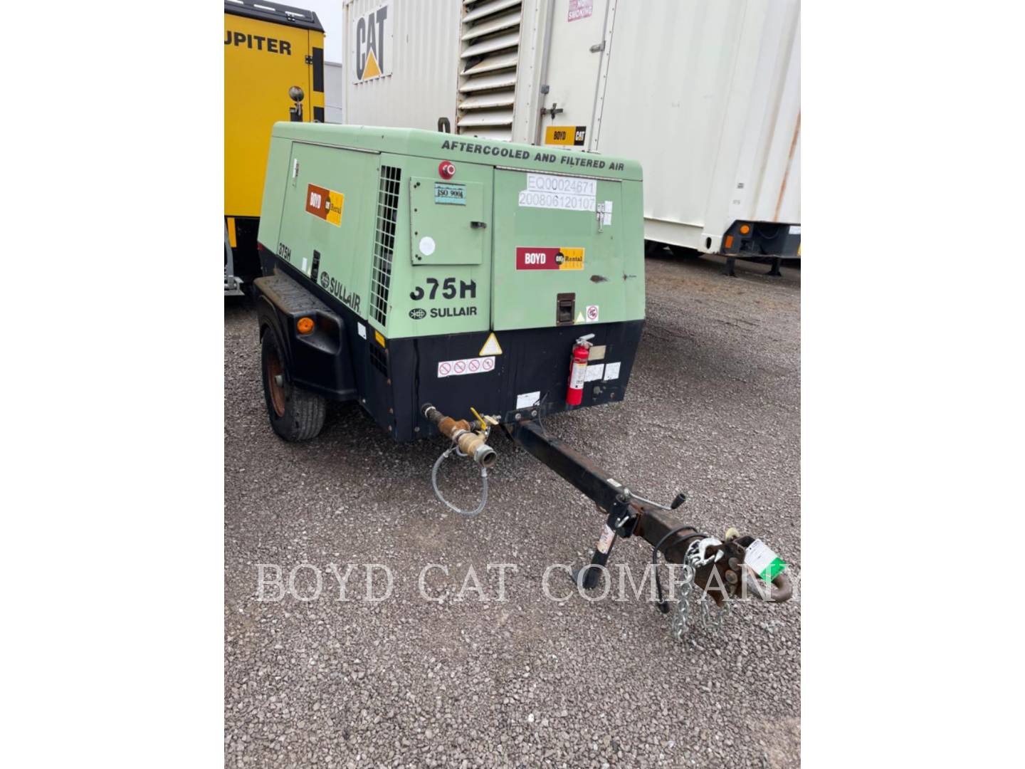 2008 Sullair 375HAF S83 Air Compressor