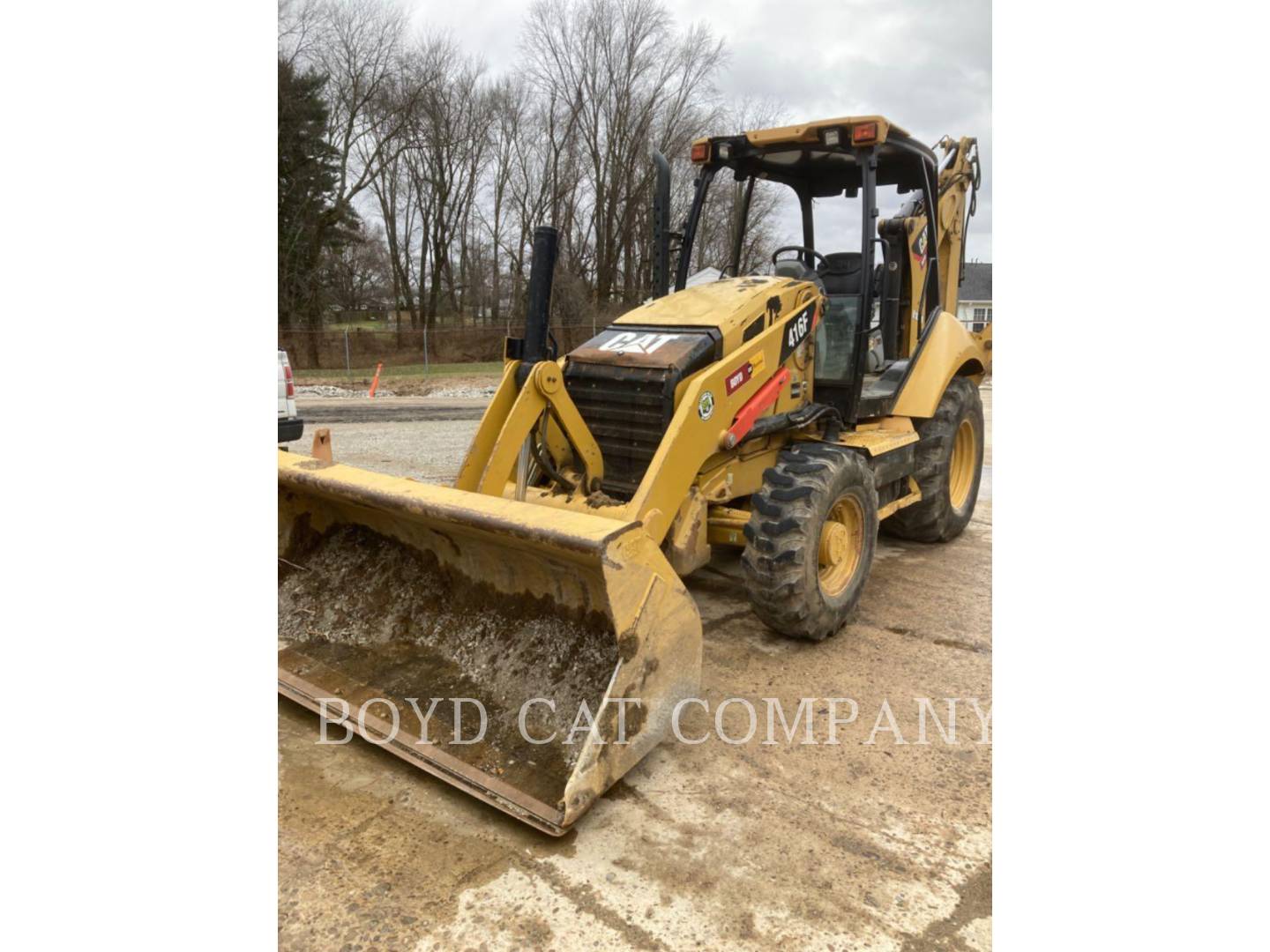 2015 Caterpillar 416FST Tractor Loader Backhoe