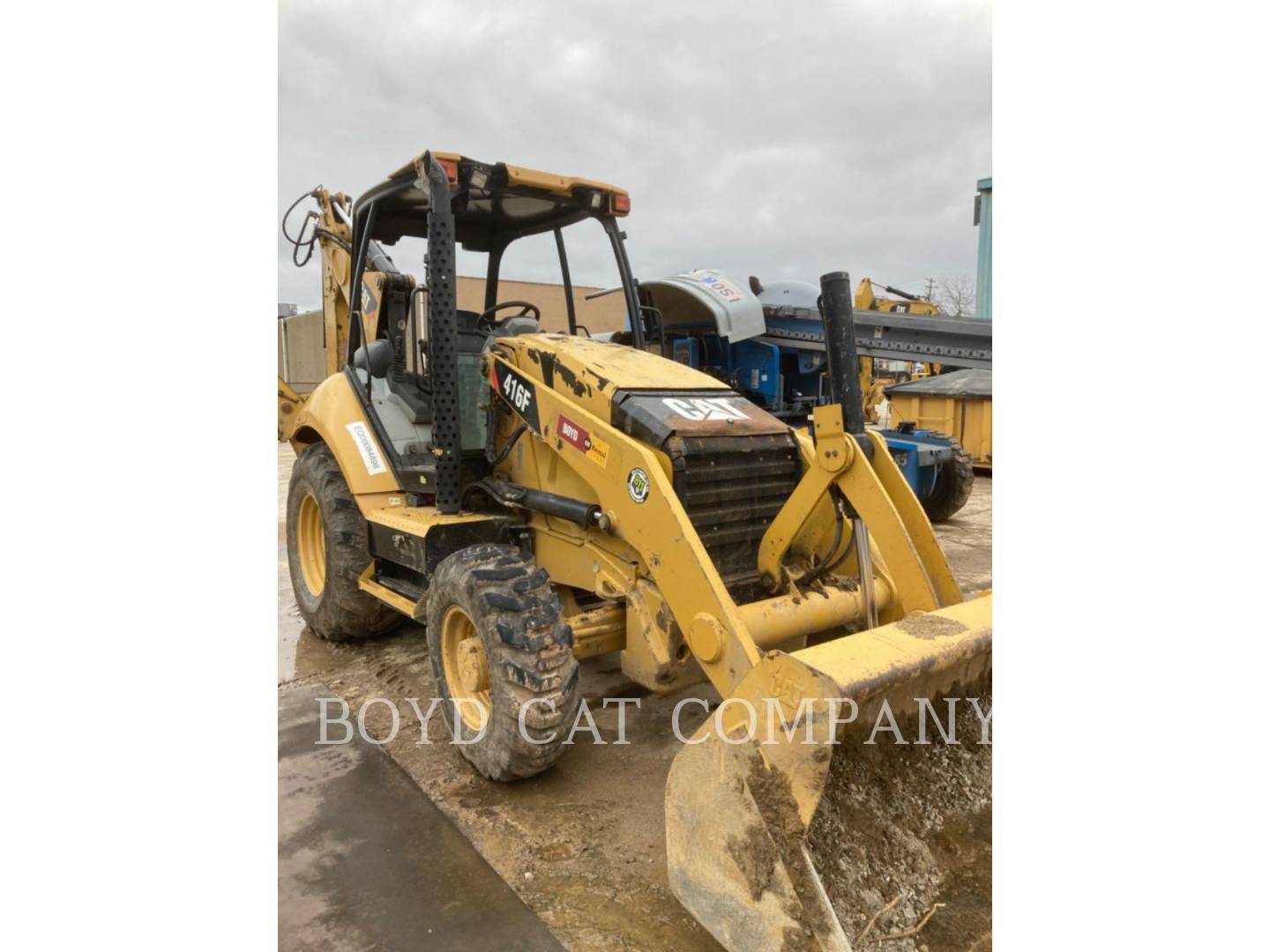 2015 Caterpillar 416FST Tractor Loader Backhoe