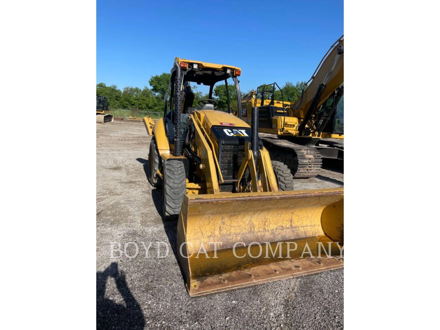 2015 Caterpillar 416FST Tractor Loader Backhoe