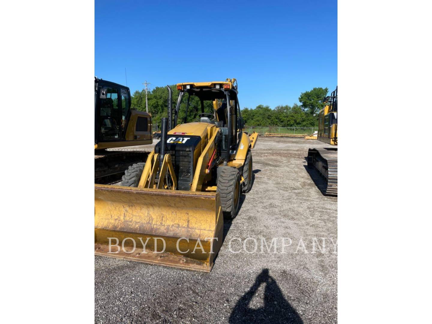 2015 Caterpillar 416FST Tractor Loader Backhoe