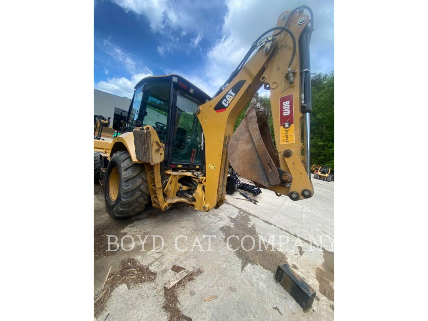 2016 Caterpillar 416F2ST Tractor Loader Backhoe