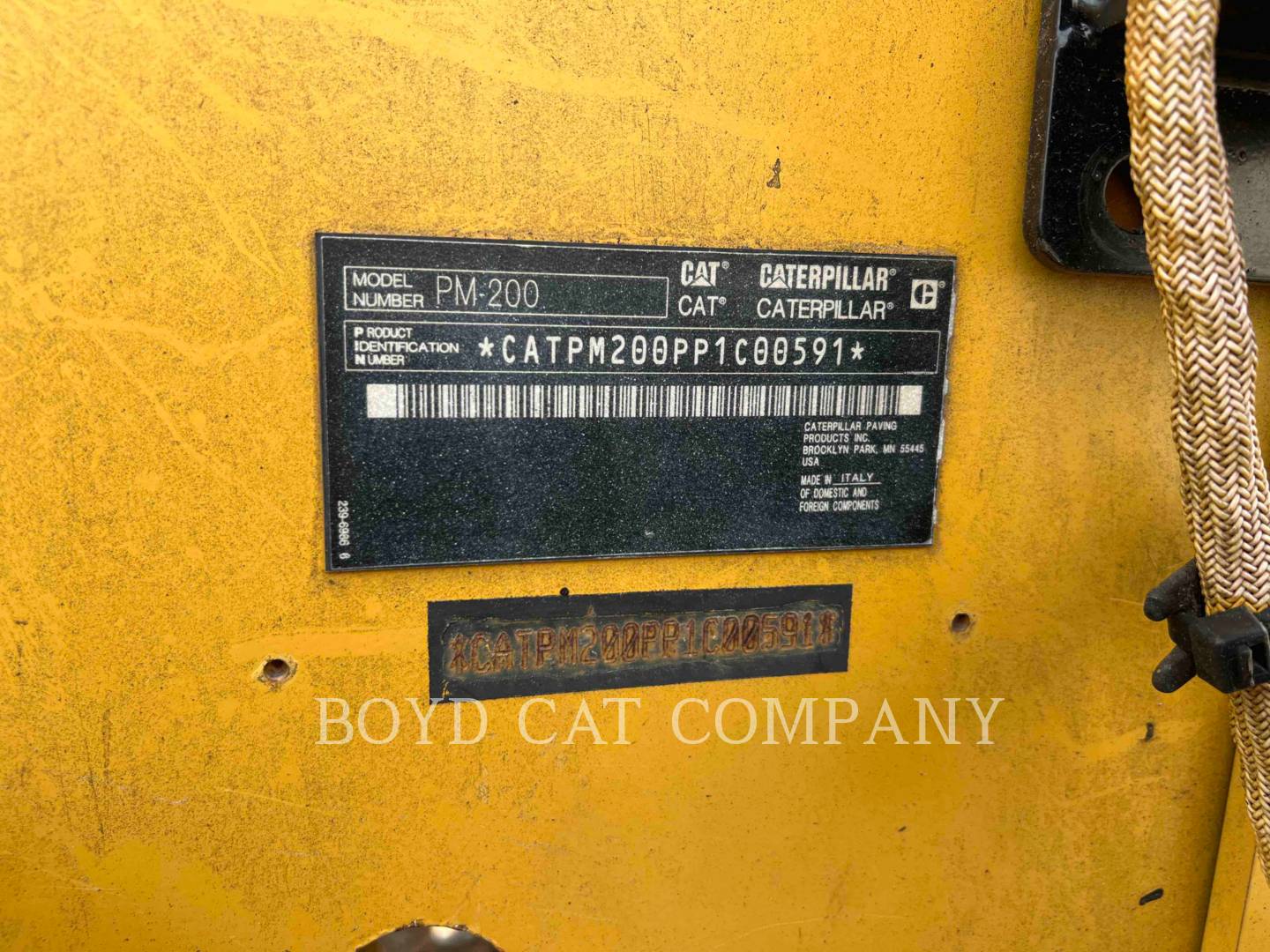 2015 Caterpillar PM200 Cold Planer