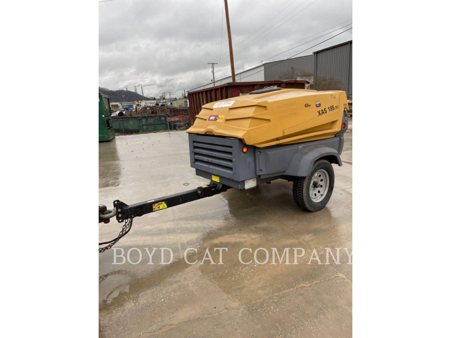 2015 Atlas Copco 185CFM ATC Air Compressor