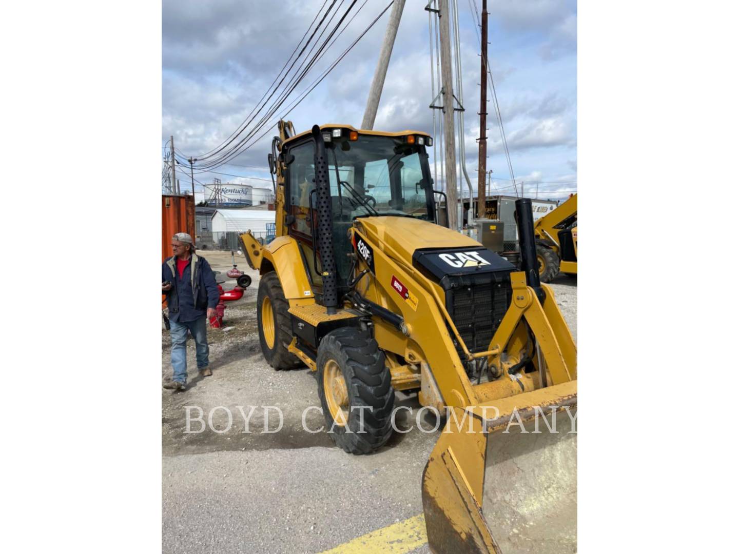 2017 Caterpillar 420F2ST Tractor Loader Backhoe