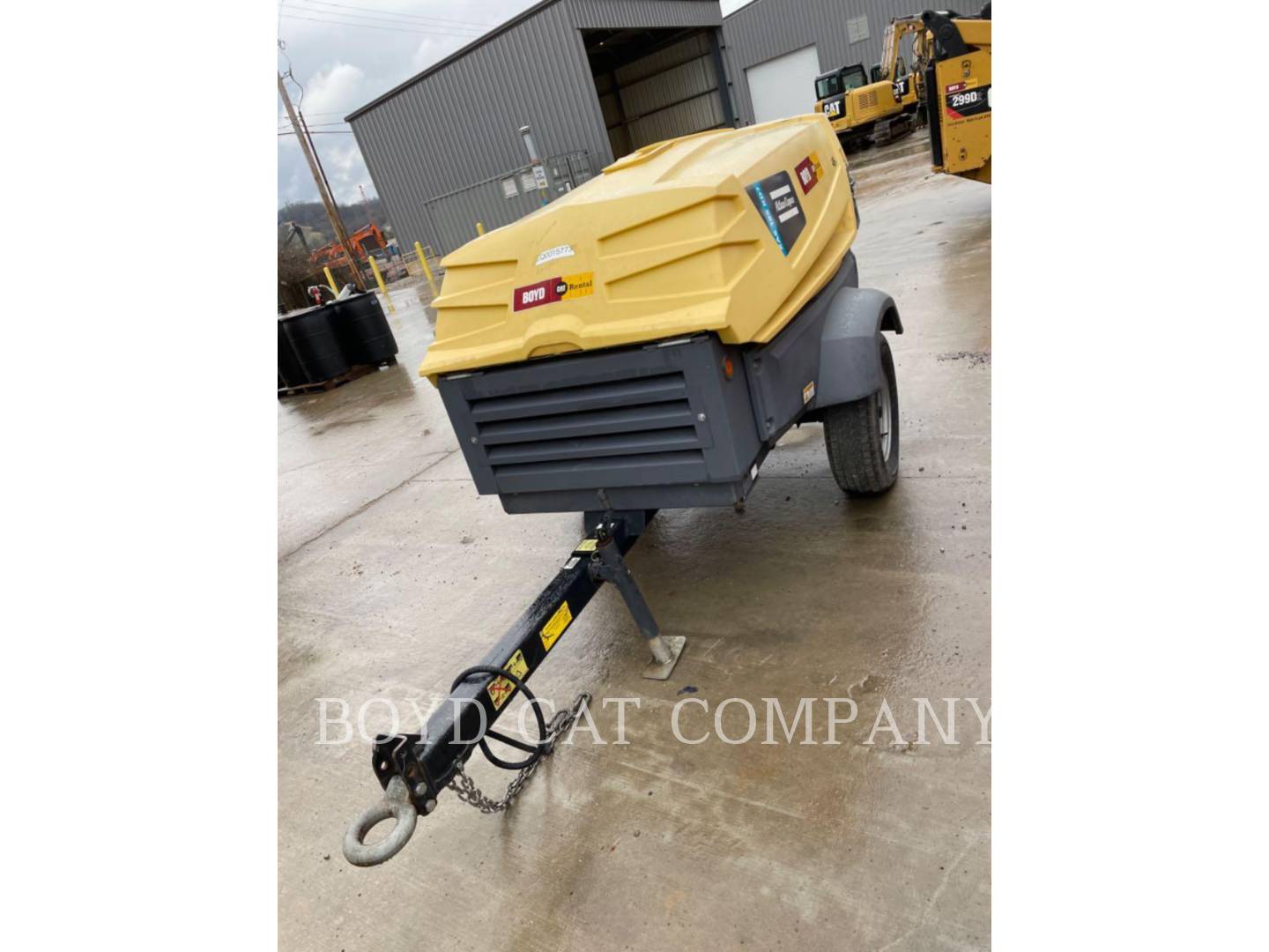 2019 Atlas 185CFM A58 Air Compressor