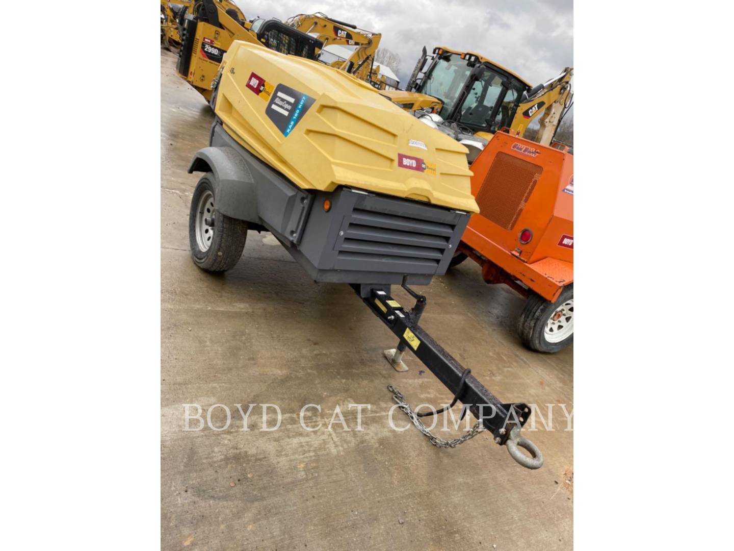 2019 Atlas 185CFM A58 Air Compressor