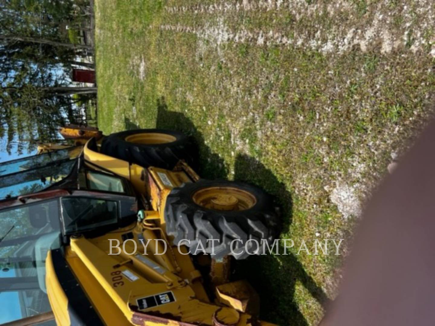 2002 Caterpillar 420D Tractor Loader Backhoe