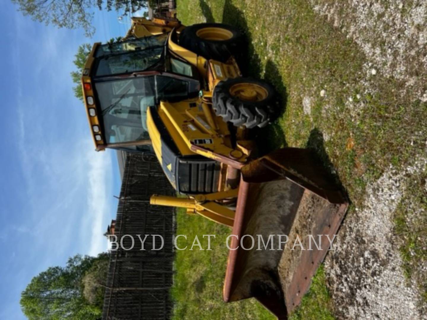 2002 Caterpillar 420D Tractor Loader Backhoe