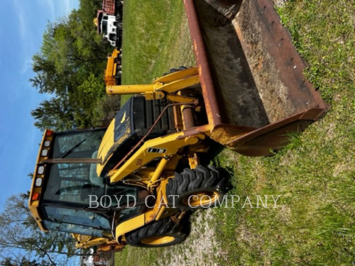 2002 Caterpillar 420D Tractor Loader Backhoe