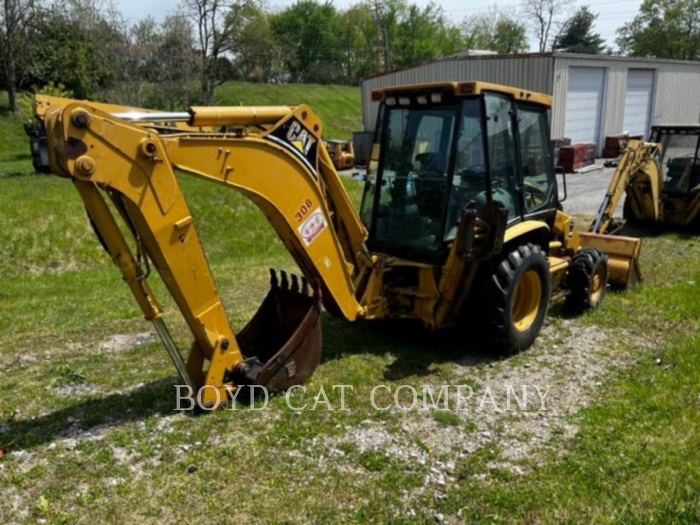 2002 Caterpillar 420D Tractor Loader Backhoe