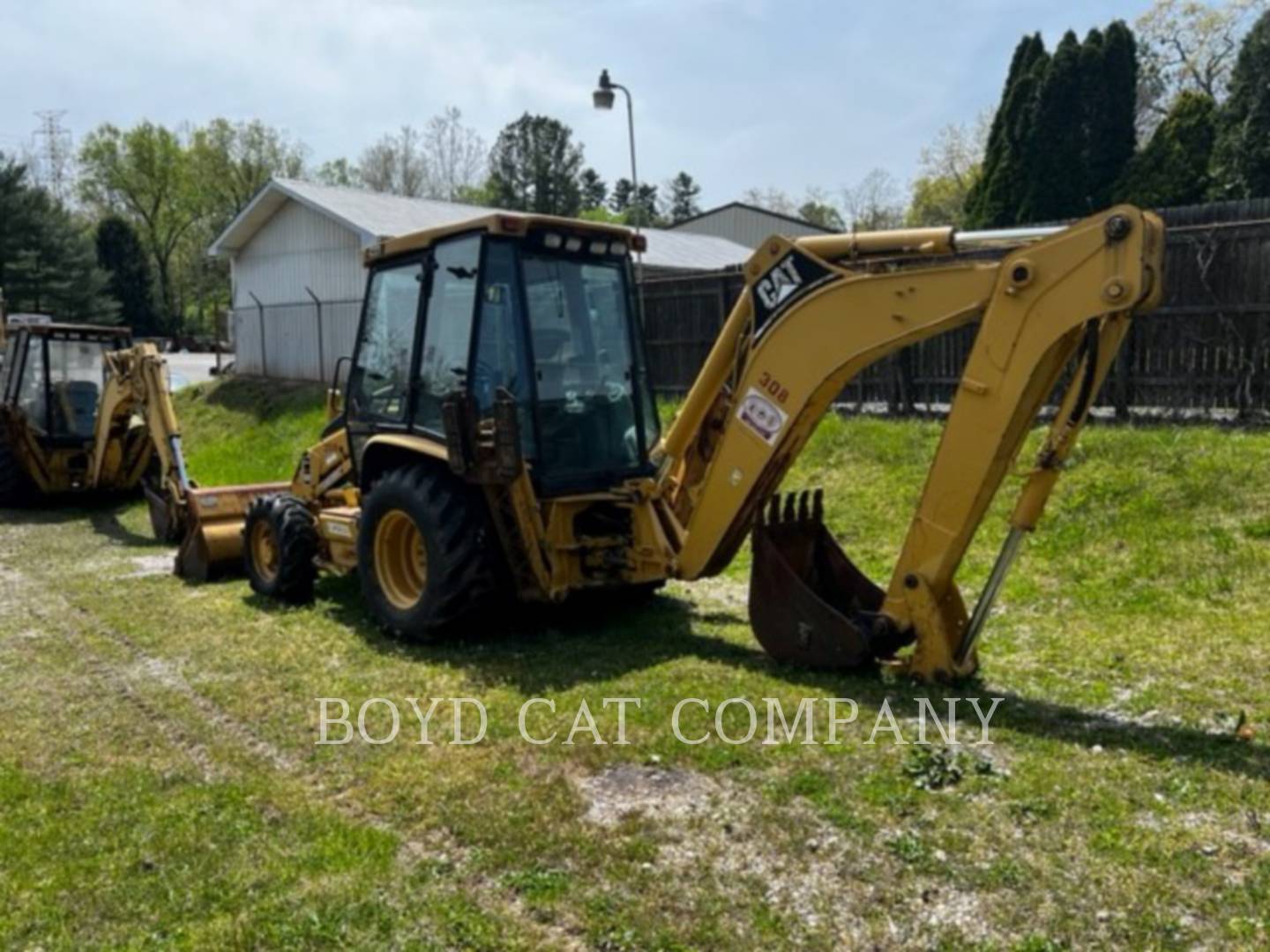 2002 Caterpillar 420D Tractor Loader Backhoe