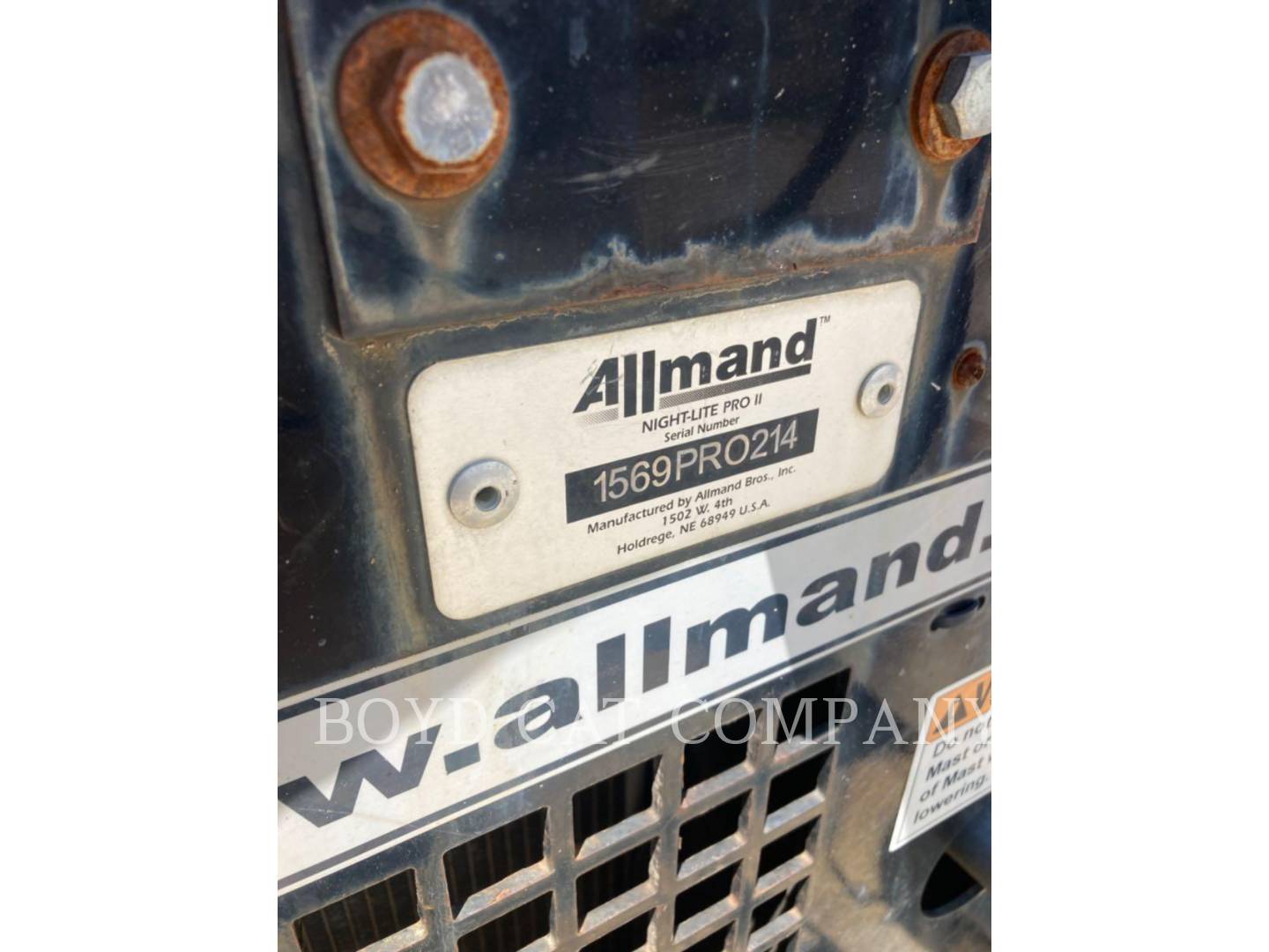 2014 Allmand LITE-NL8 V ALM Light Tower