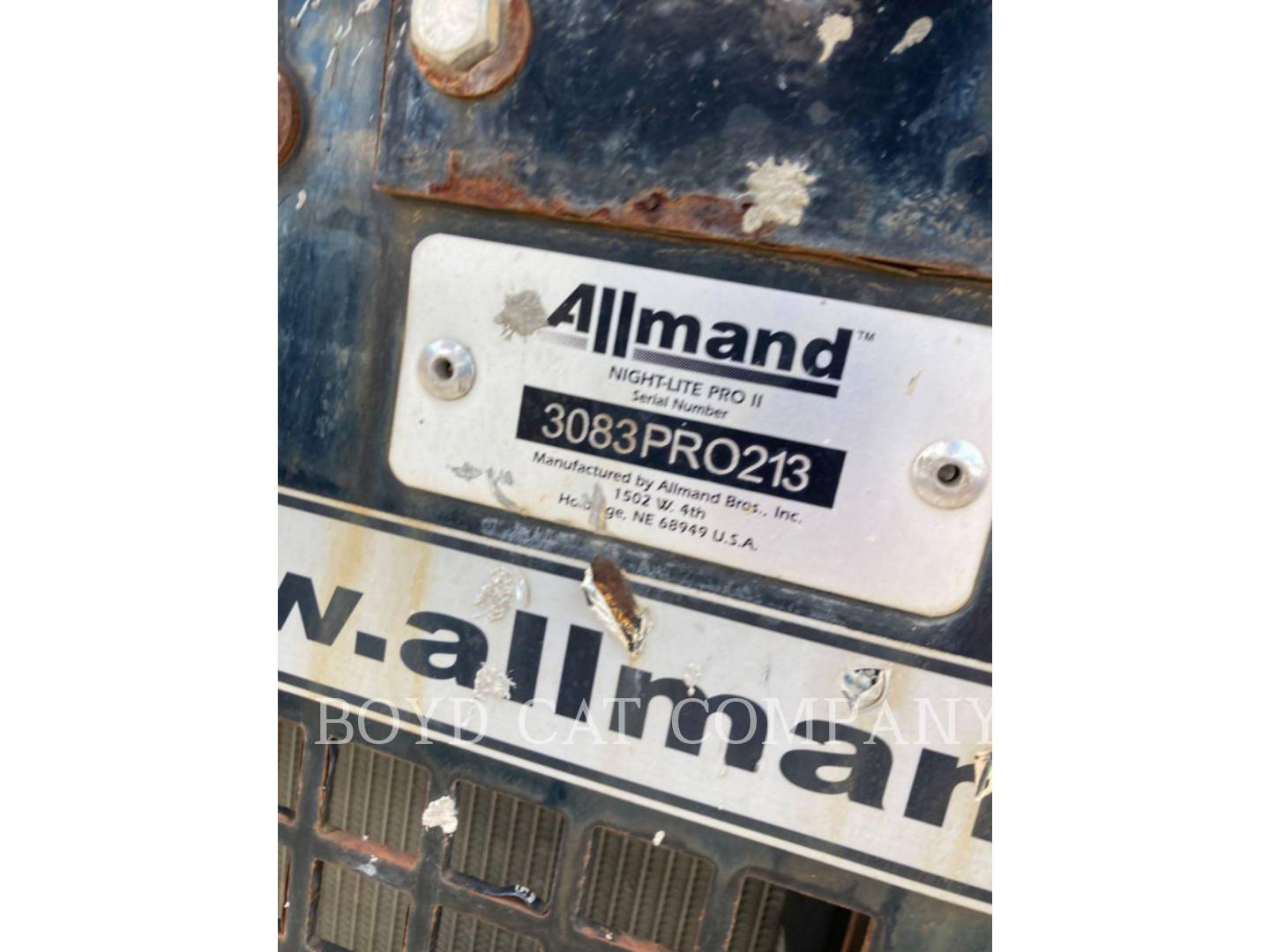 2013 Allmand LITE-NL8 V ALM Light Tower