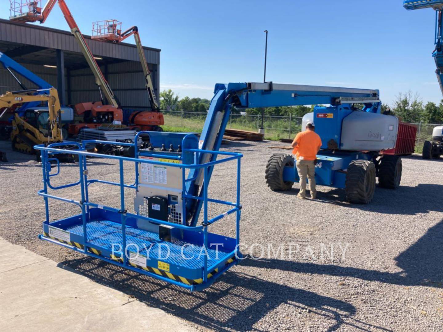 2011 Genie Z80/60DSEL G84 Lift Truck