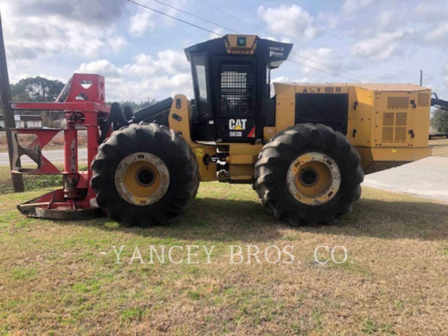 2017 Caterpillar 563D Feller Buncher