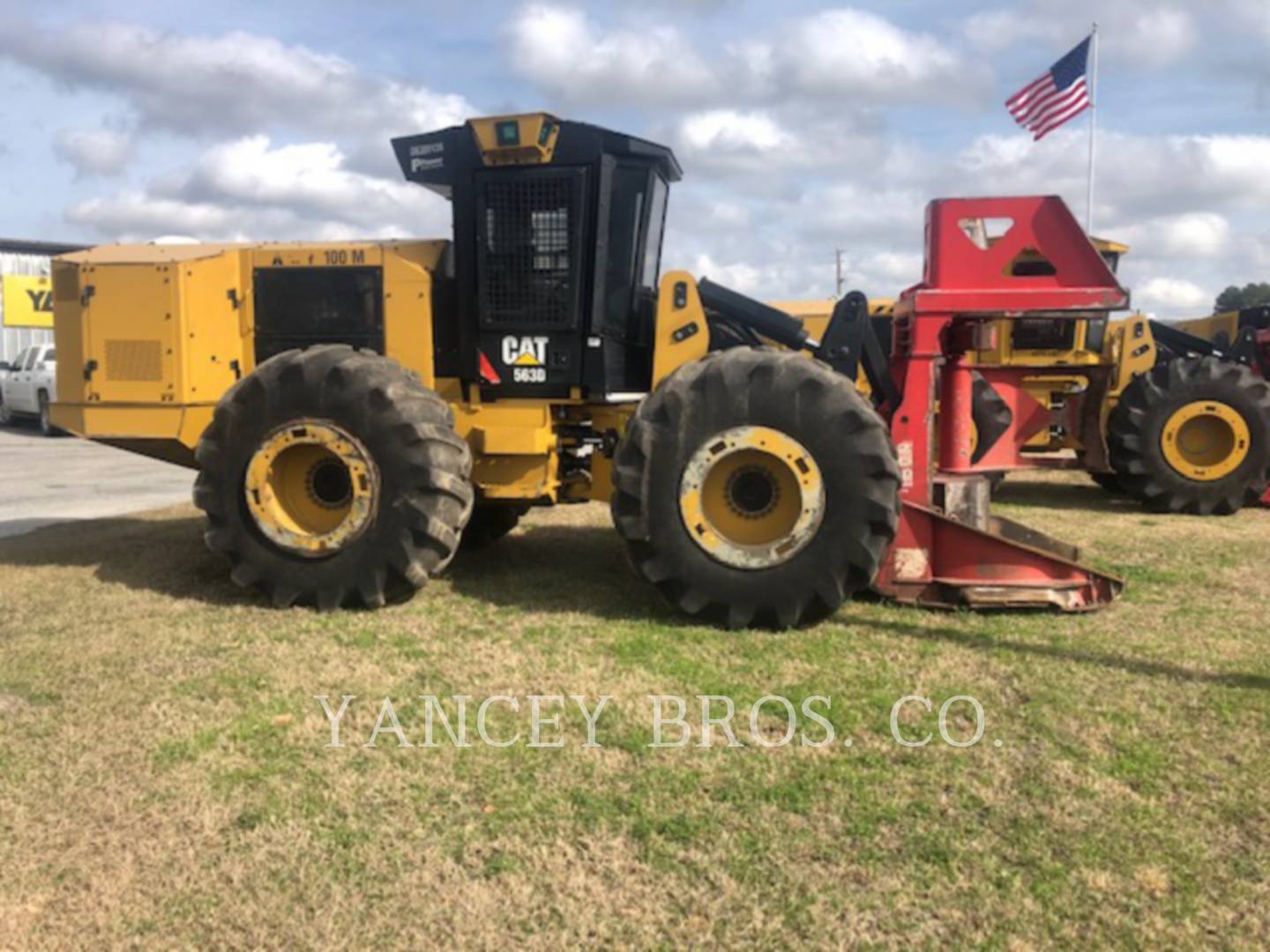 2017 Caterpillar 563D Feller Buncher