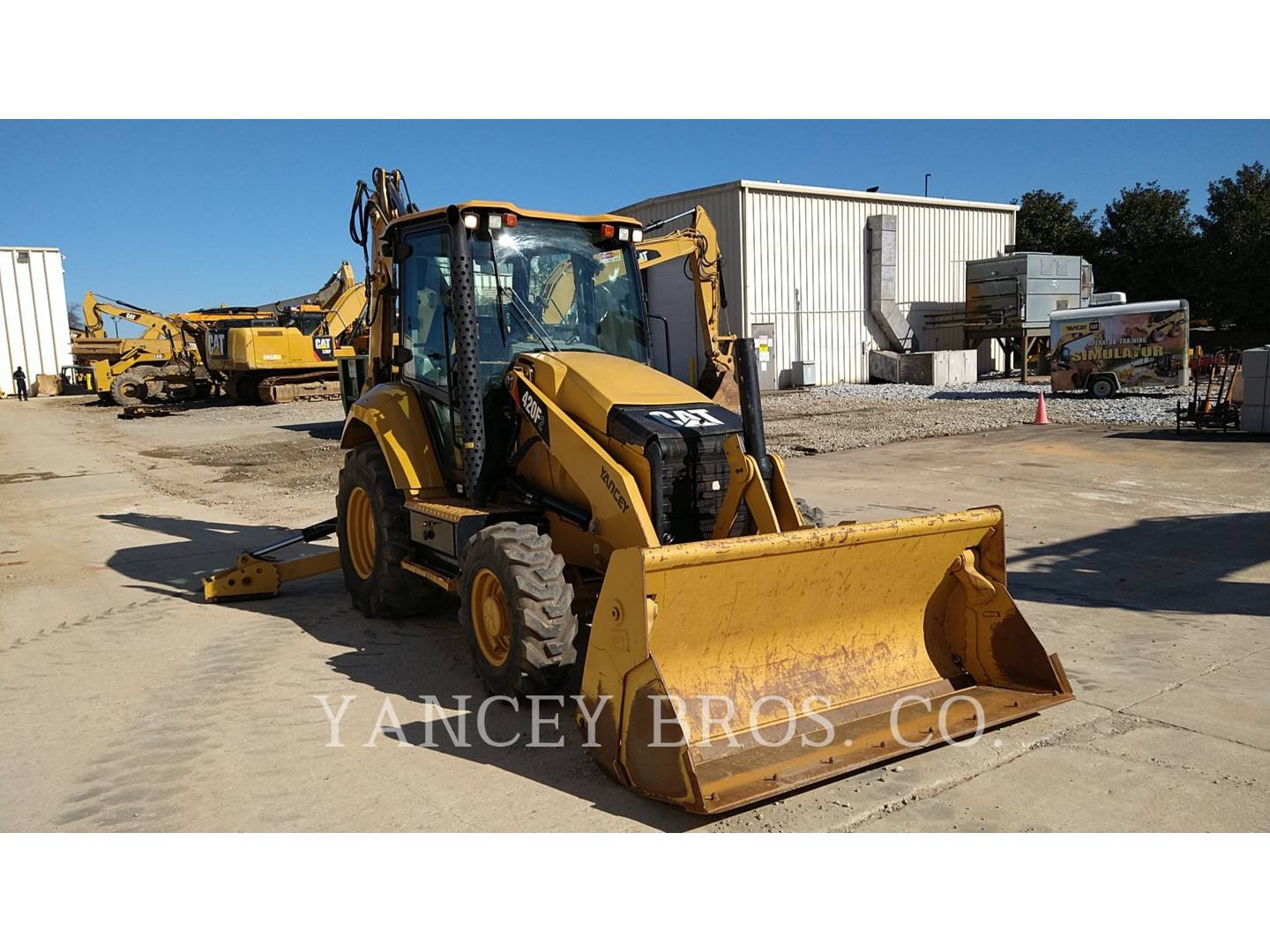 2015 Caterpillar 420F2 Tractor Loader Backhoe