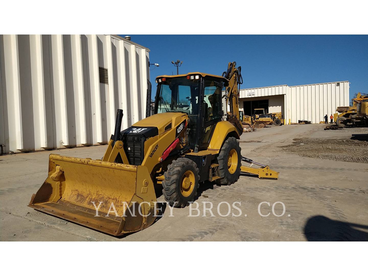 2015 Caterpillar 420F2 Tractor Loader Backhoe