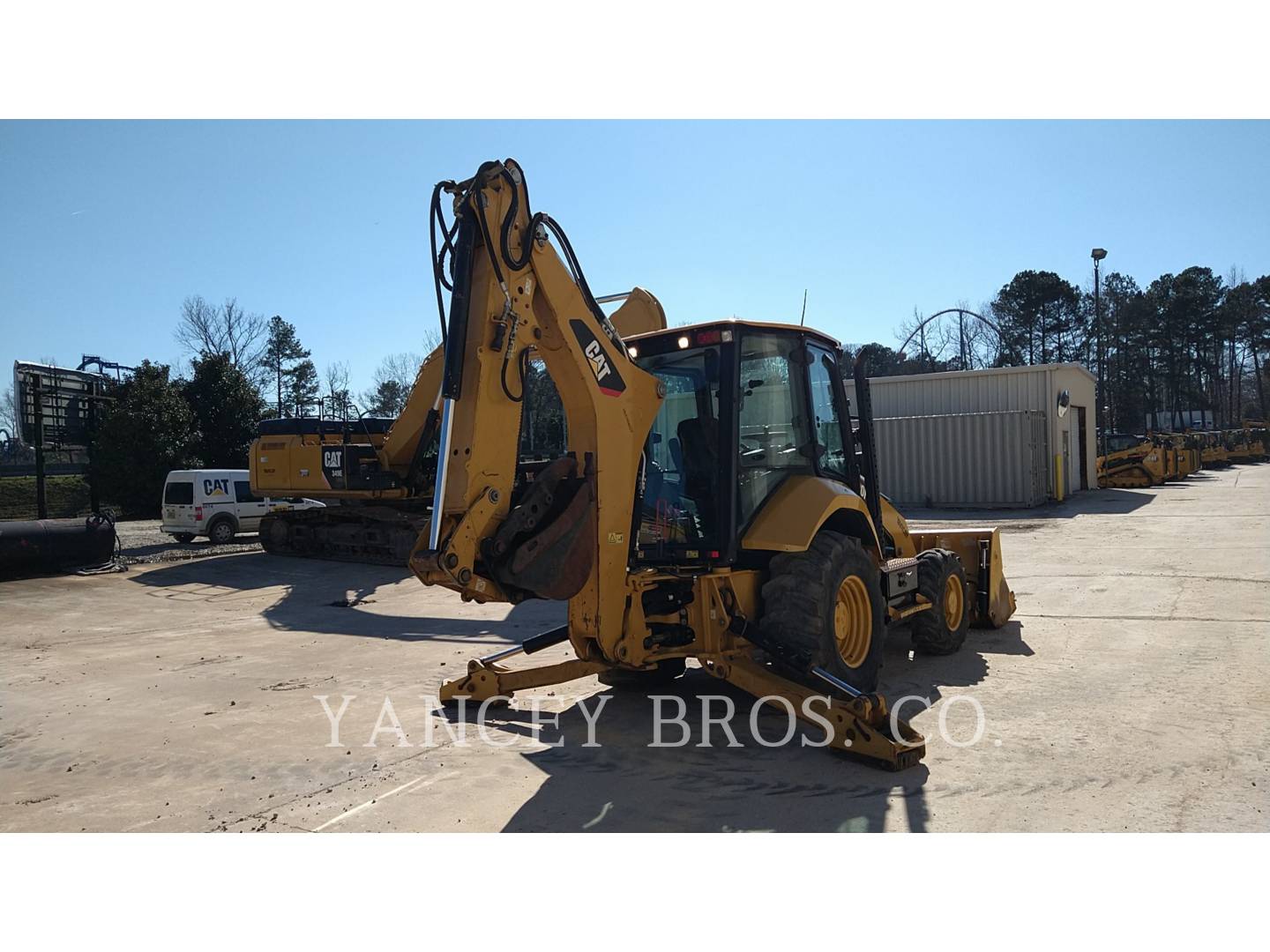 2015 Caterpillar 420F2 Tractor Loader Backhoe