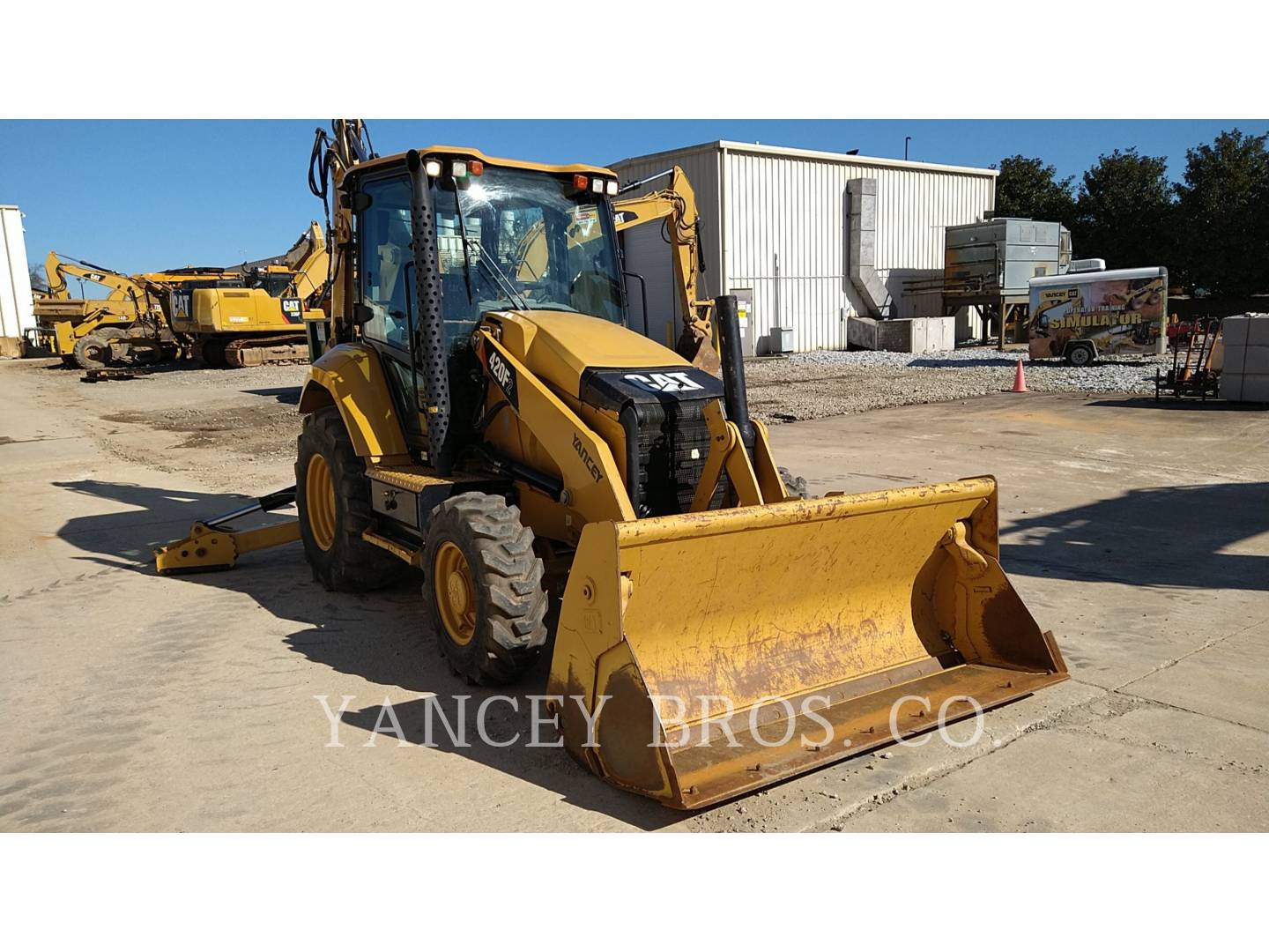 2015 Caterpillar 420F2 Tractor Loader Backhoe