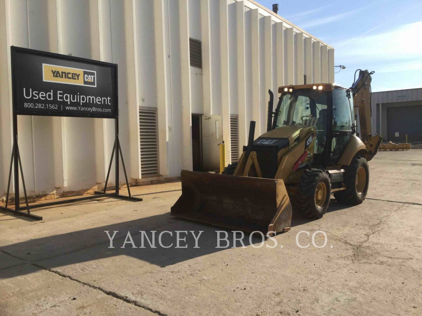 2013 Caterpillar 420F 4X4 Tractor Loader Backhoe