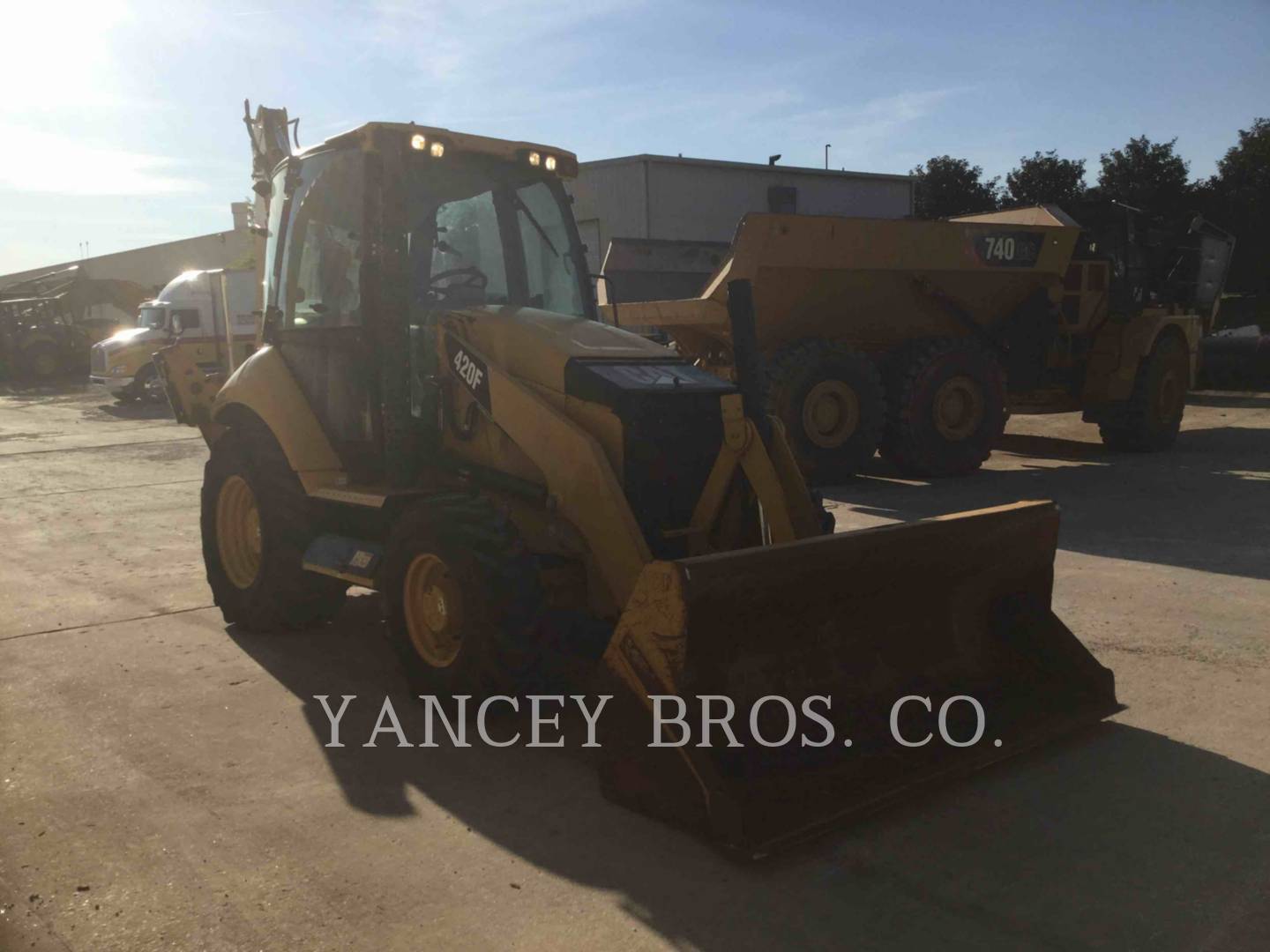 2013 Caterpillar 420F 4X4 Tractor Loader Backhoe