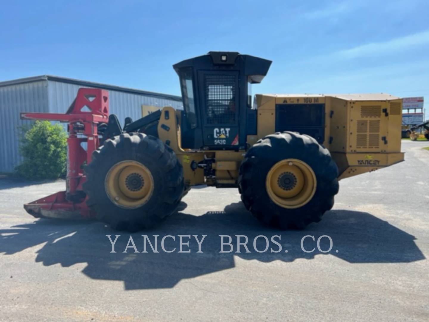 2018 Caterpillar 563D Feller Buncher