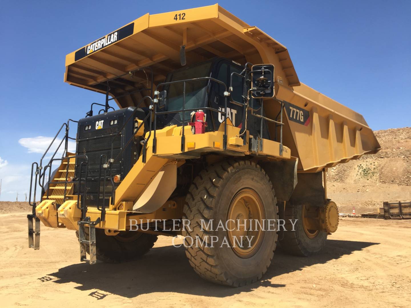 2016 Caterpillar 777G Truck