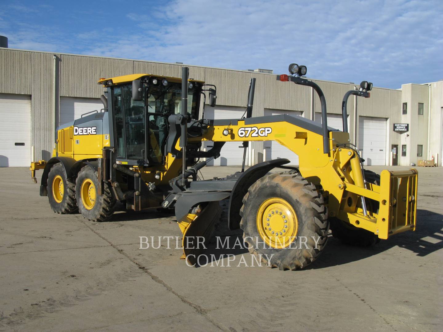 2014 John Deere 672GP Grader - Road