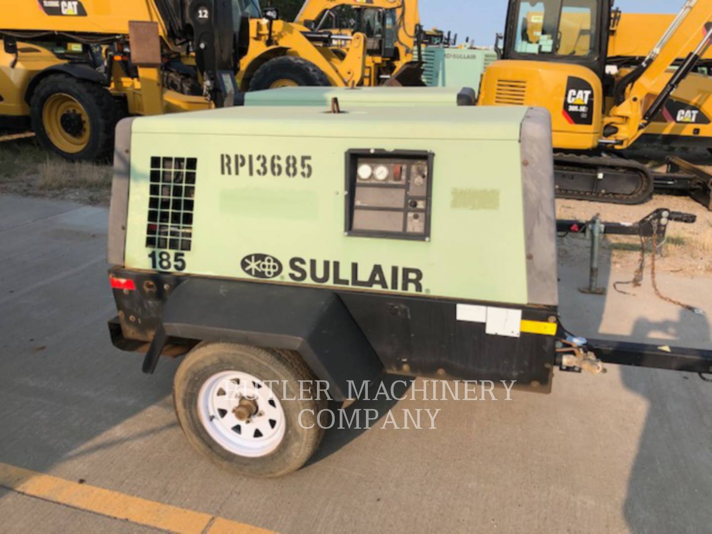 2014 Sullair 185 CFM COMPRESSOR Air Compressor