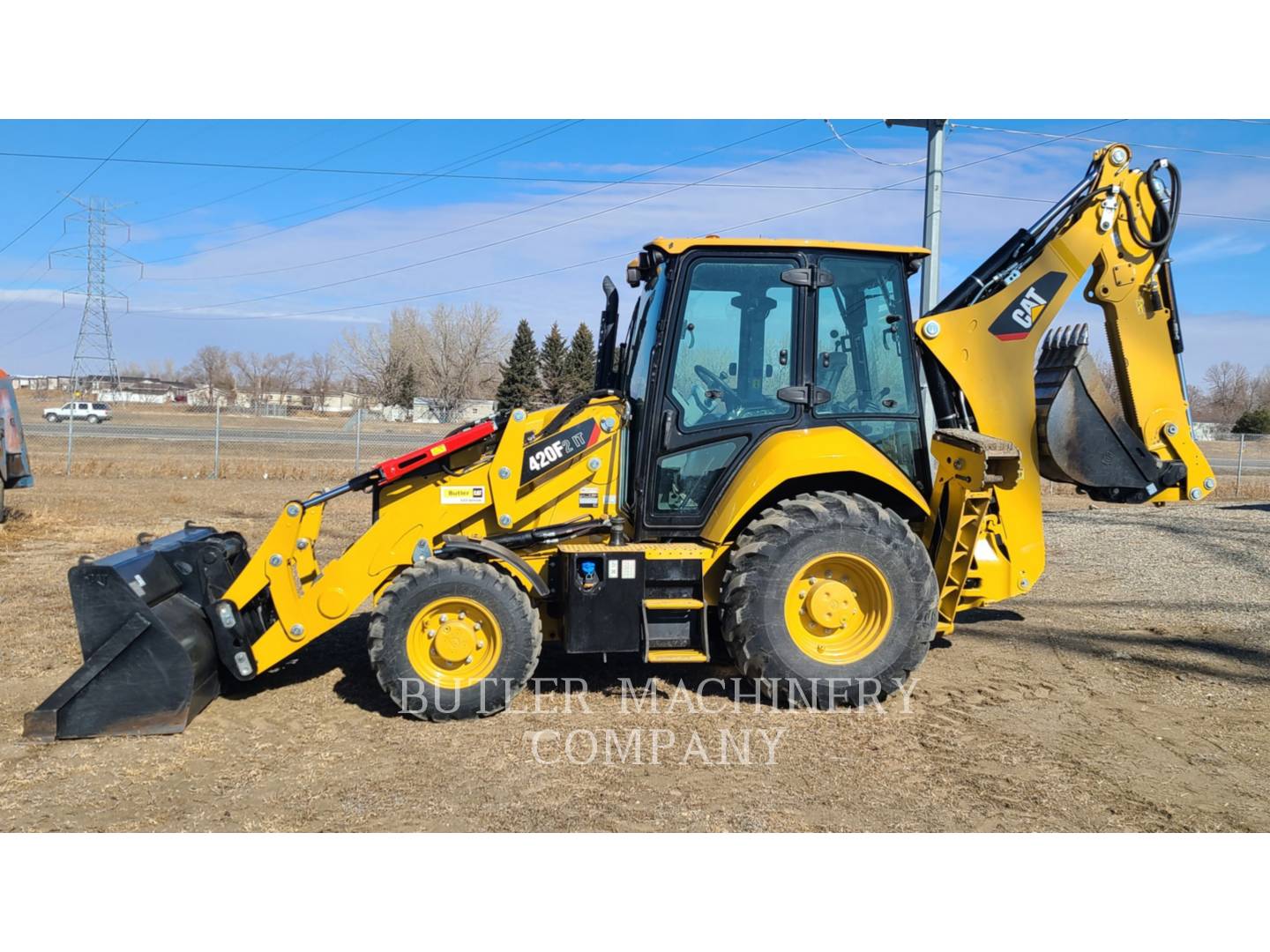 2020 Caterpillar 420F Tractor Loader Backhoe