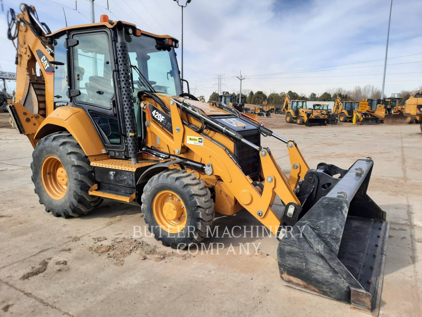 2020 Caterpillar 420F Tractor Loader Backhoe