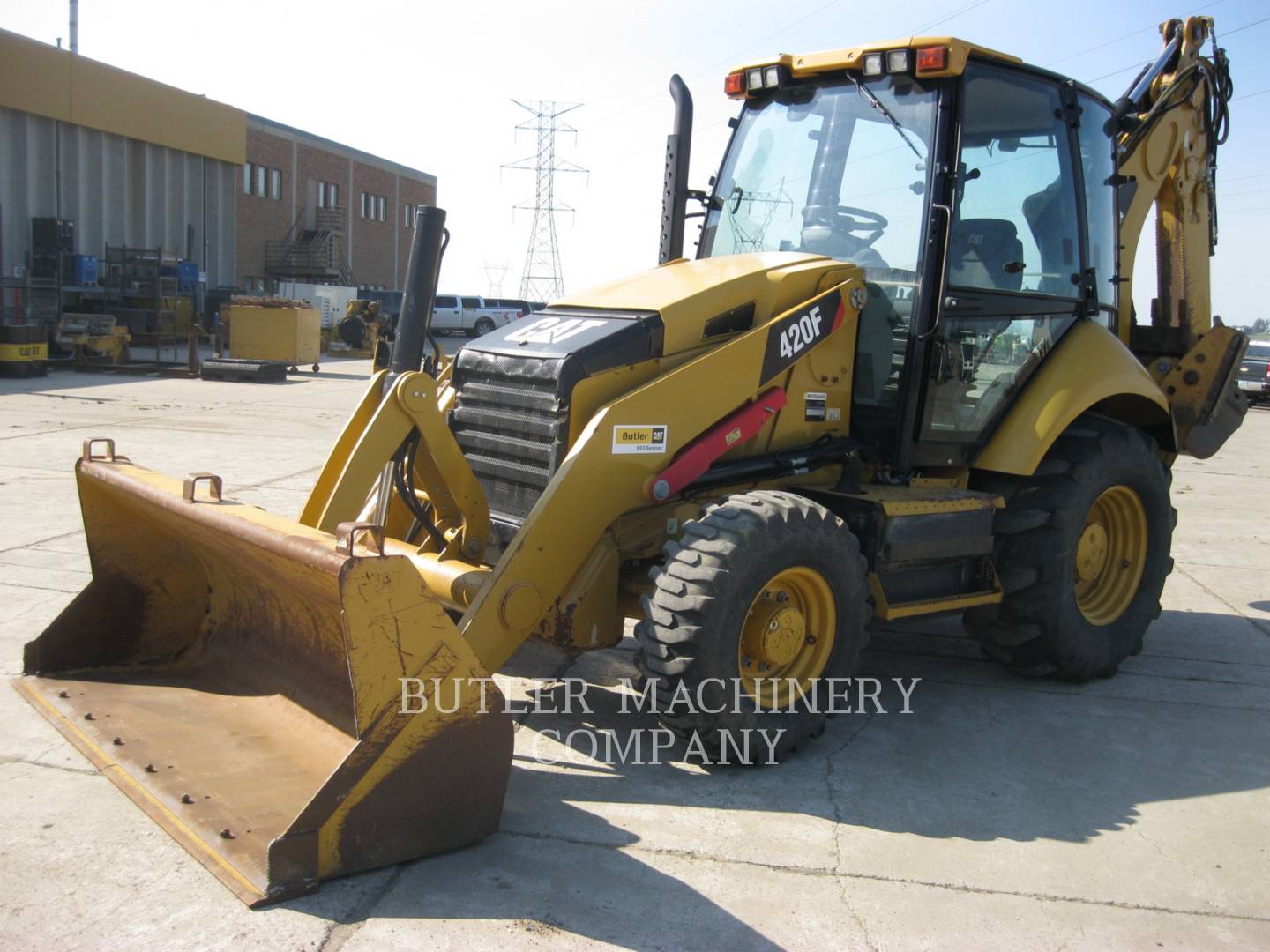 2012 Caterpillar 420F Tractor Loader Backhoe