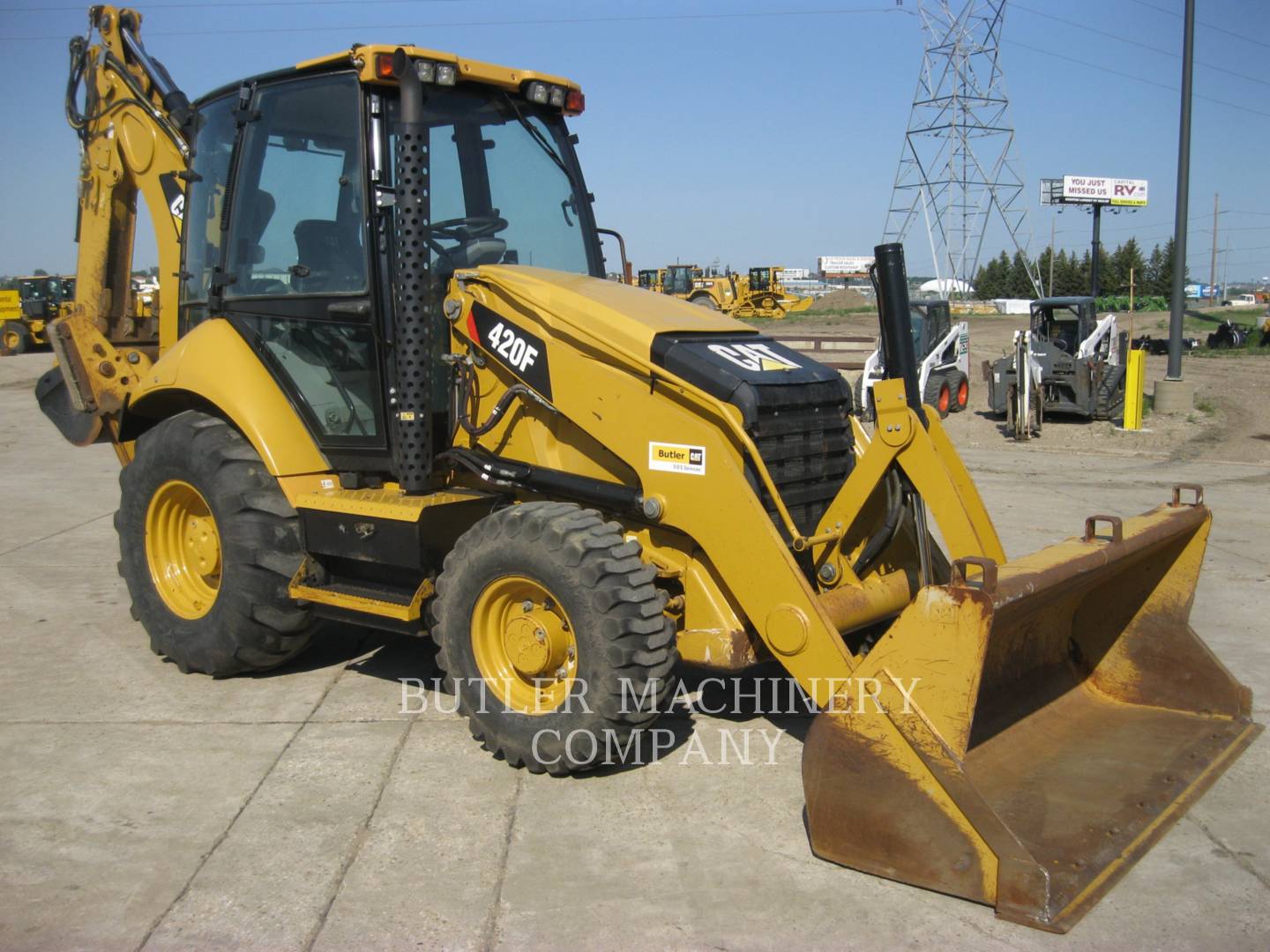 2012 Caterpillar 420F Tractor Loader Backhoe