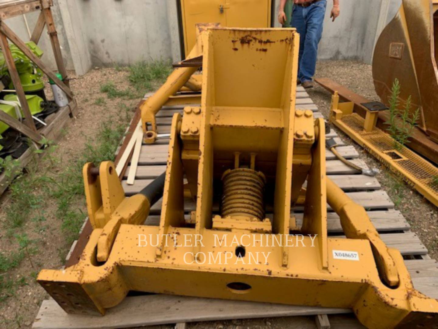 1990 Caterpillar 627E PUSHPULL Wheel Tractor