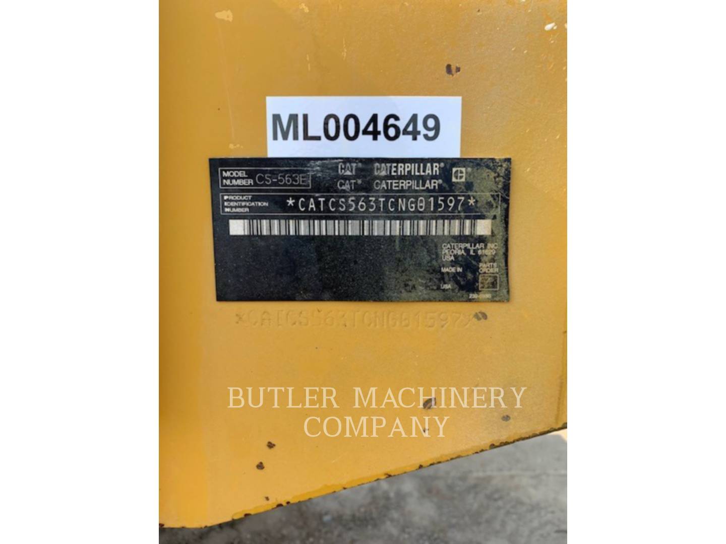 2006 Caterpillar CS-563E Paver