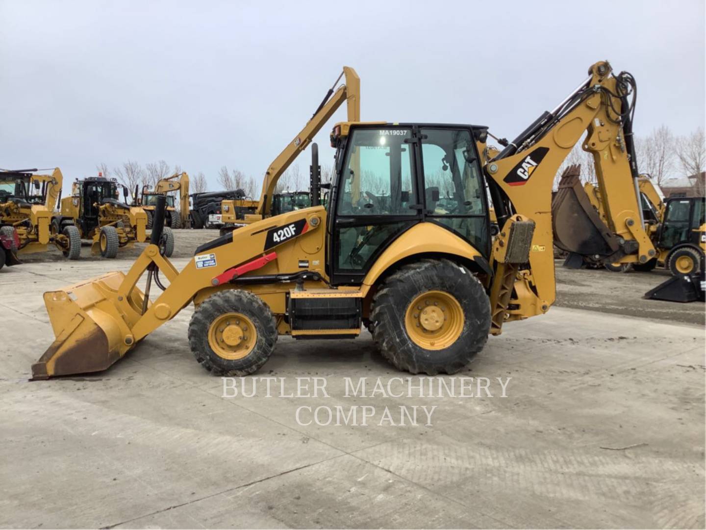 2012 Caterpillar 420F AH Tractor Loader Backhoe