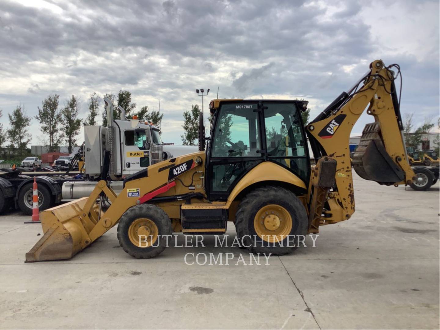 2013 Caterpillar 420FST Tractor Loader Backhoe