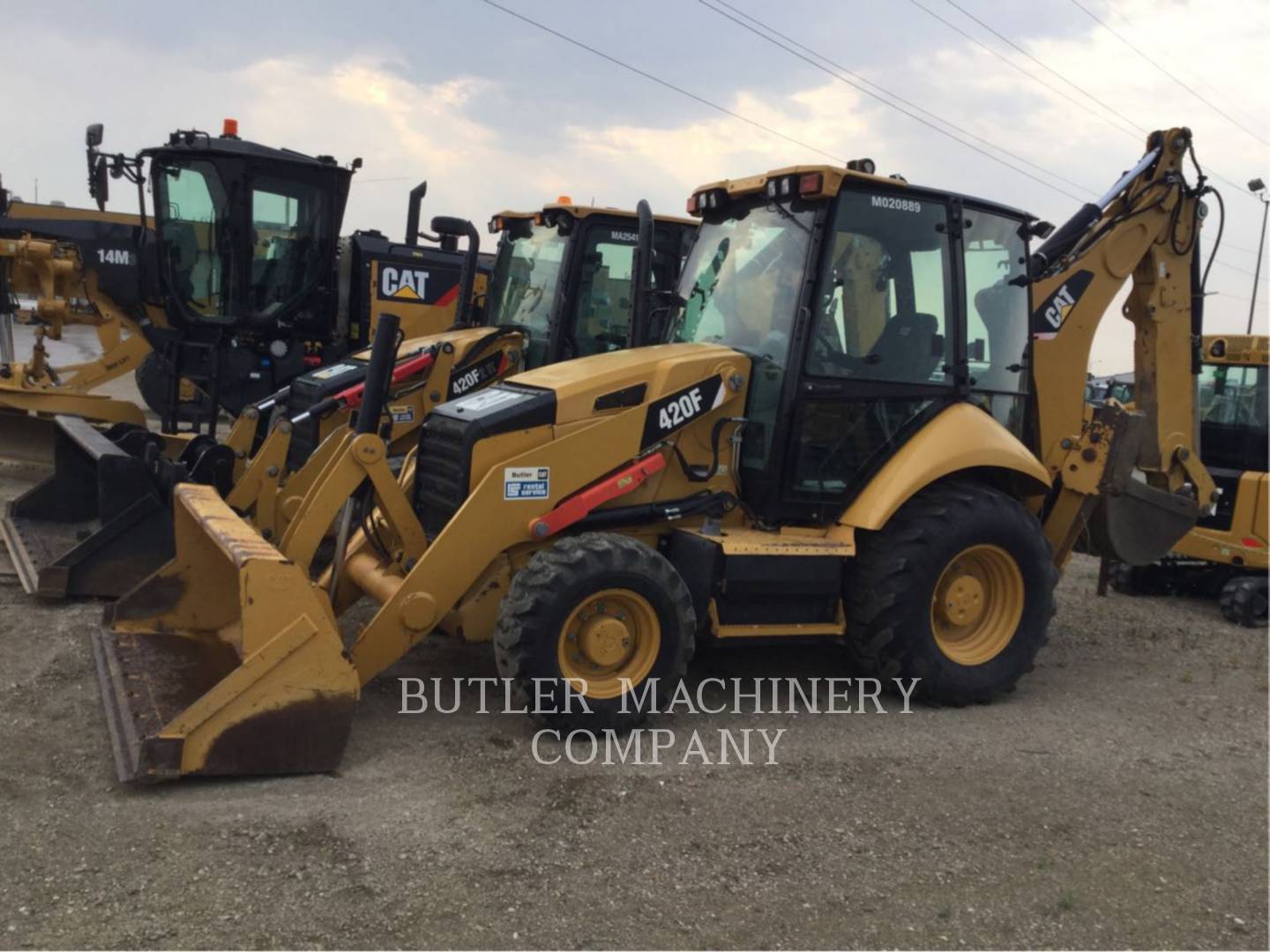 2014 Caterpillar 420FST Tractor Loader Backhoe