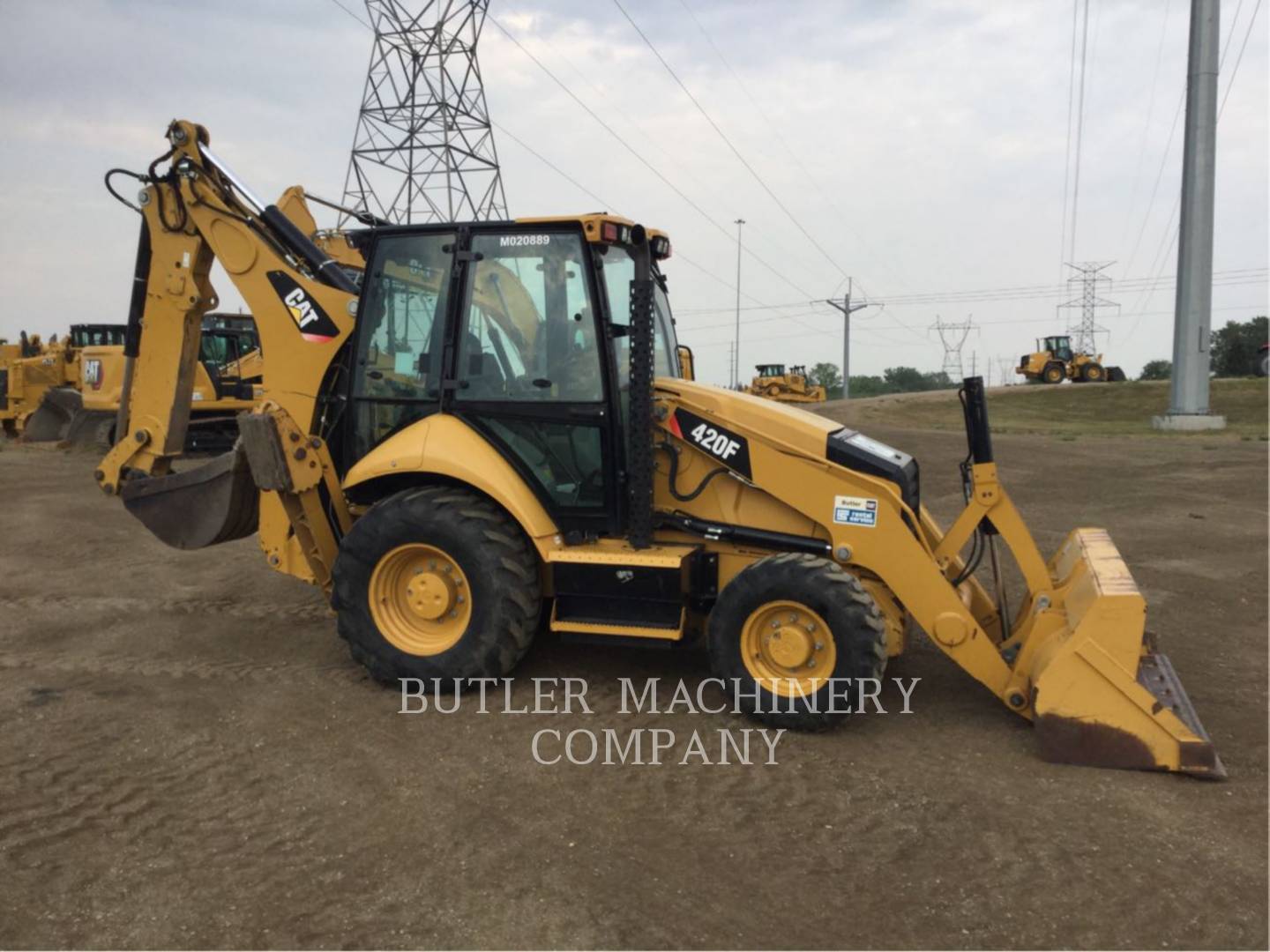 2014 Caterpillar 420FST Tractor Loader Backhoe