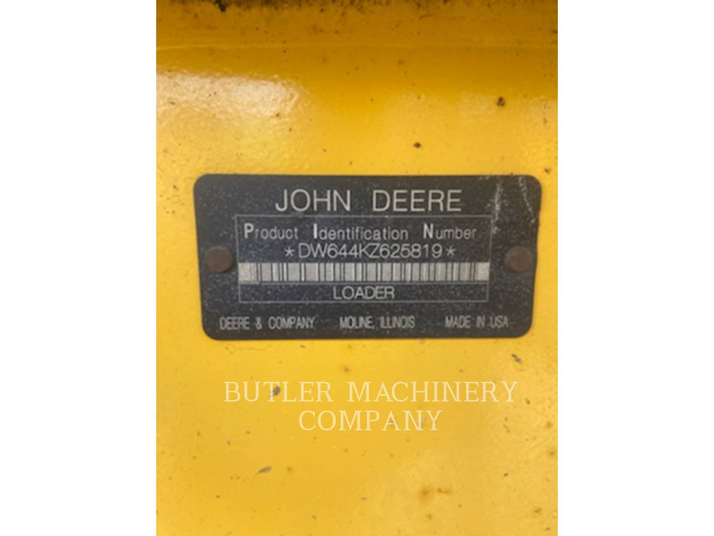 2009 John Deere 644K Wheel Loader