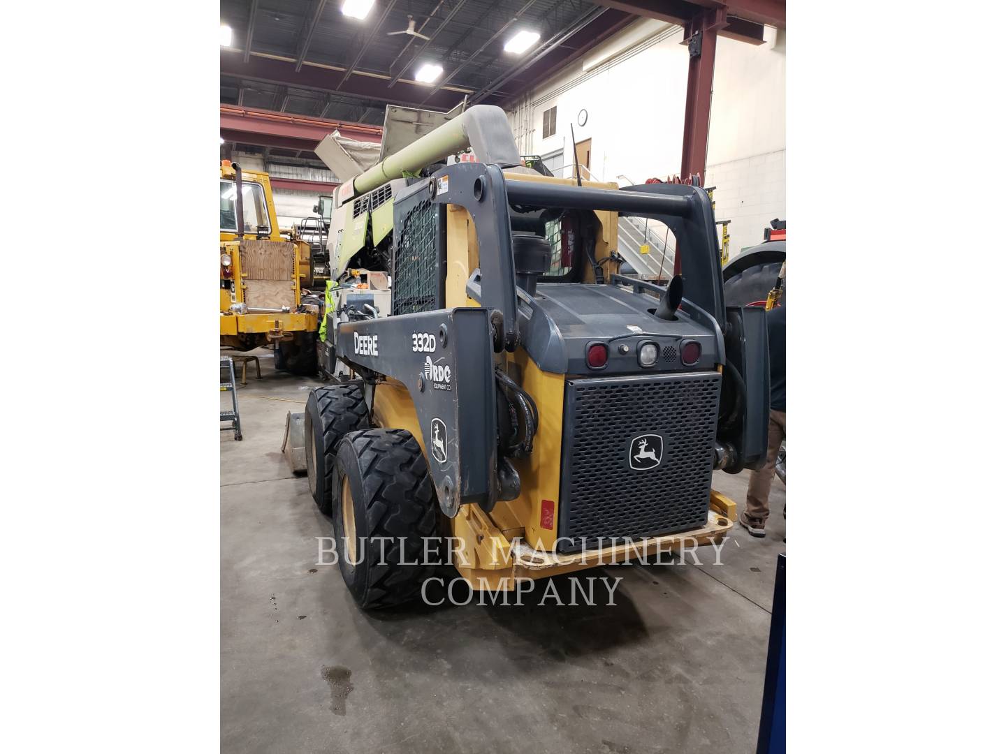 2011 John Deere 332D Skid Steer Loader