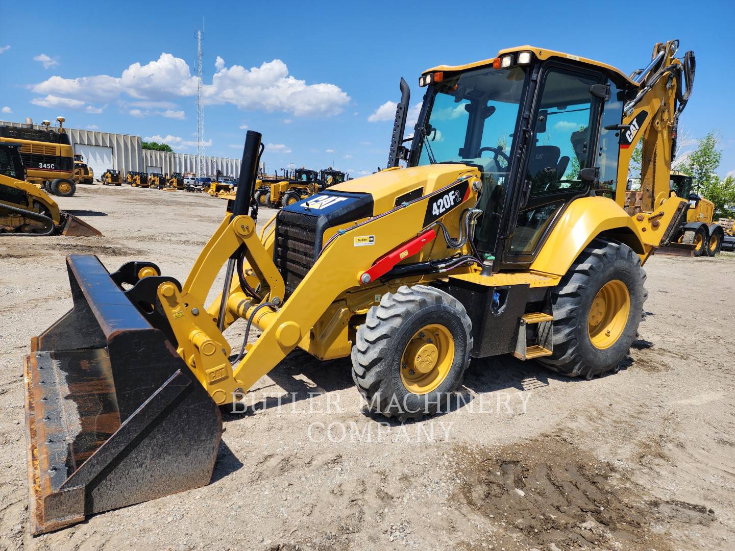 2015 Caterpillar 420F Tractor Loader Backhoe