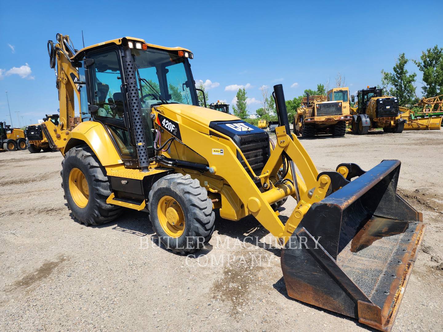 2015 Caterpillar 420F Tractor Loader Backhoe