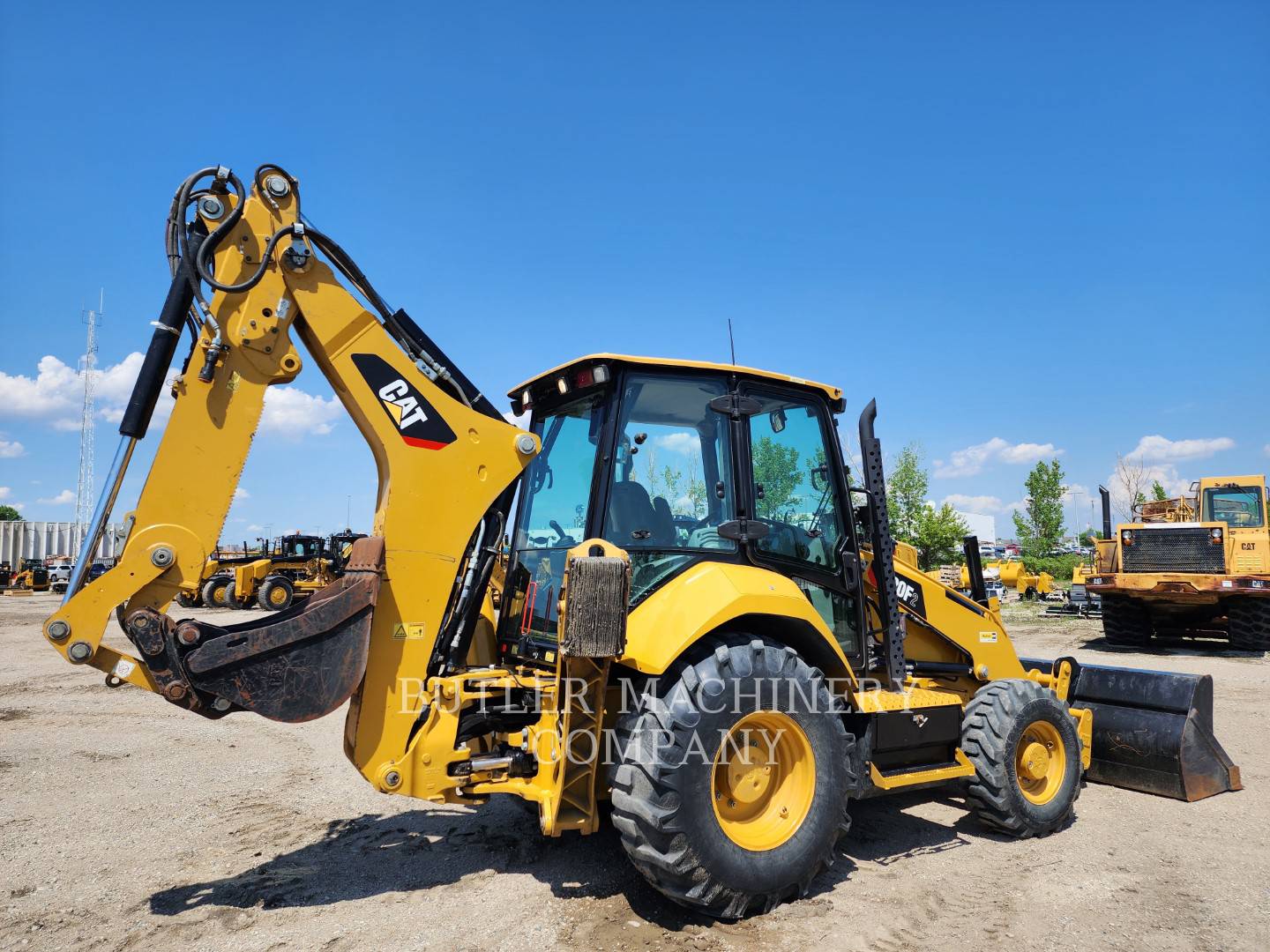 2015 Caterpillar 420F Tractor Loader Backhoe