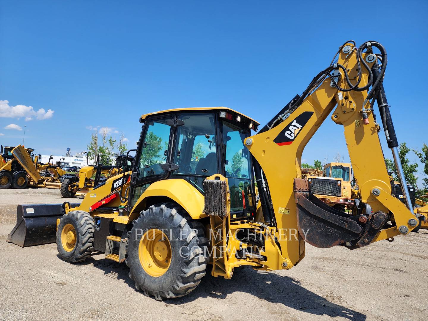 2015 Caterpillar 420F Tractor Loader Backhoe