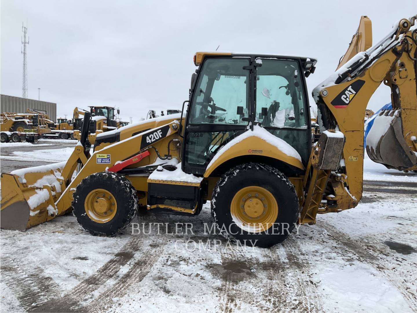 2014 Caterpillar 420 F Tractor Loader Backhoe